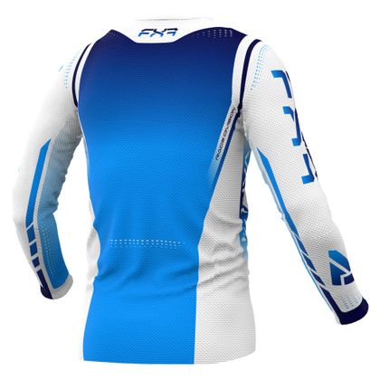 Maillot cross FXR VAPOR AIR 2024 - Blanc / Bleu