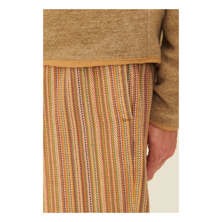 YMC Short Jay Rayé | Orange