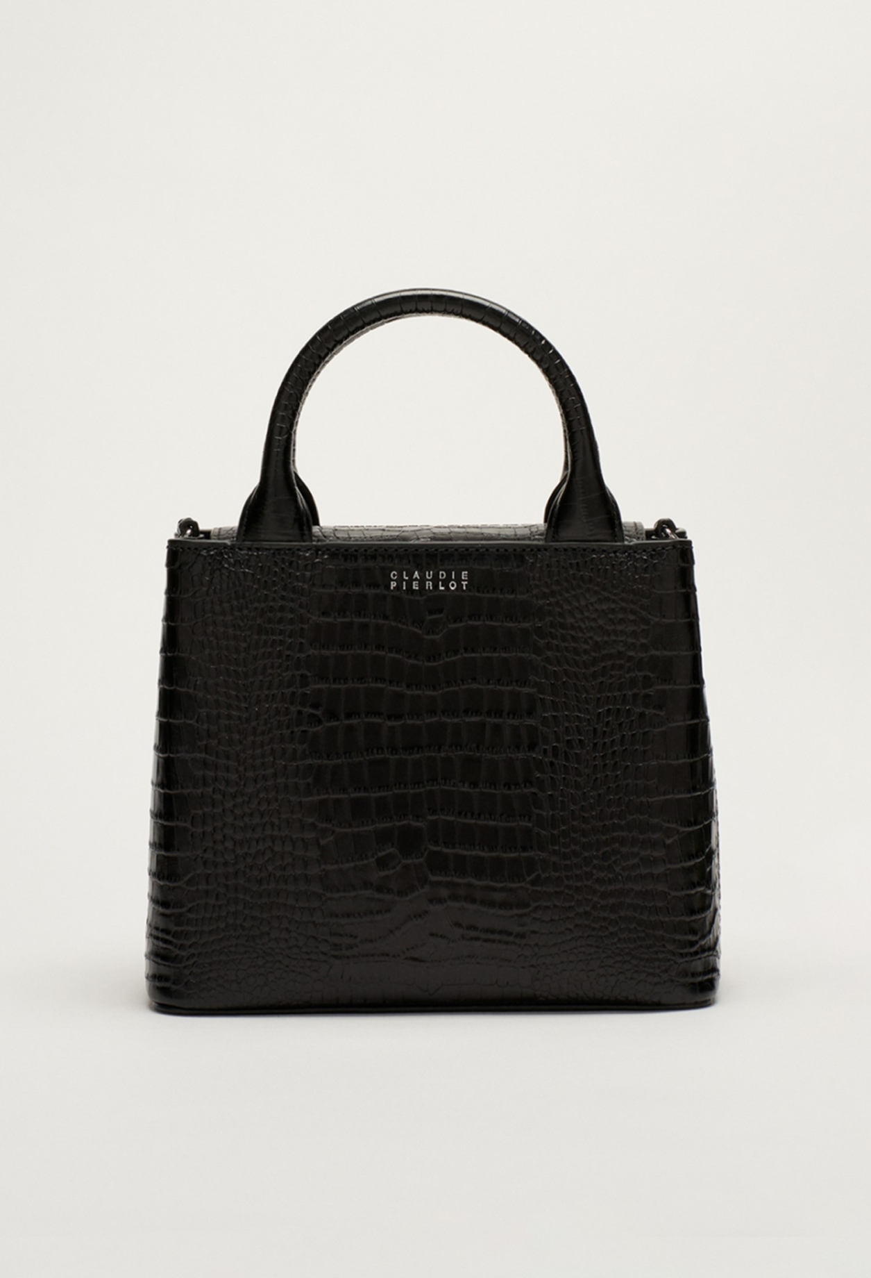 Sac Anouck cuir texture noir