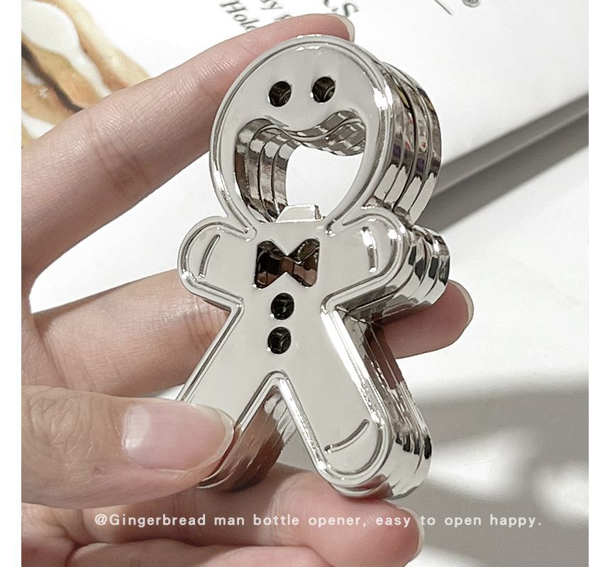 Candy Lemon - Peperkoekmannetje Flessenopener Koelkastmagneet / Set