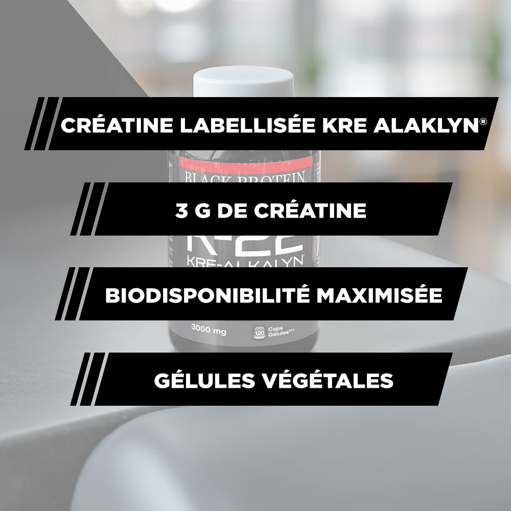 BLACK-PROTEIN K 22 Kre Alkalyn