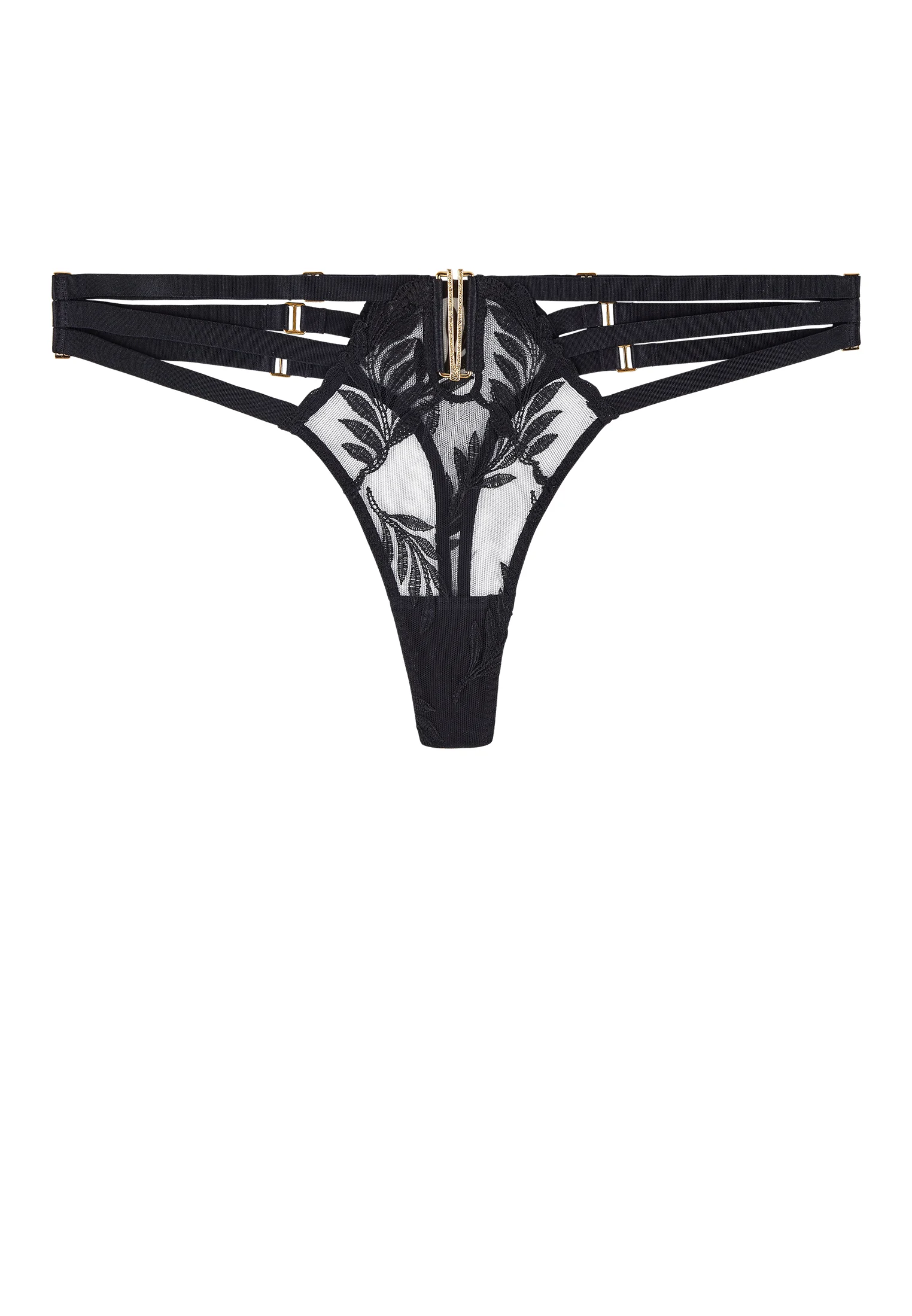 QUEEN OF SHADOW - Culotte tanga | Noir