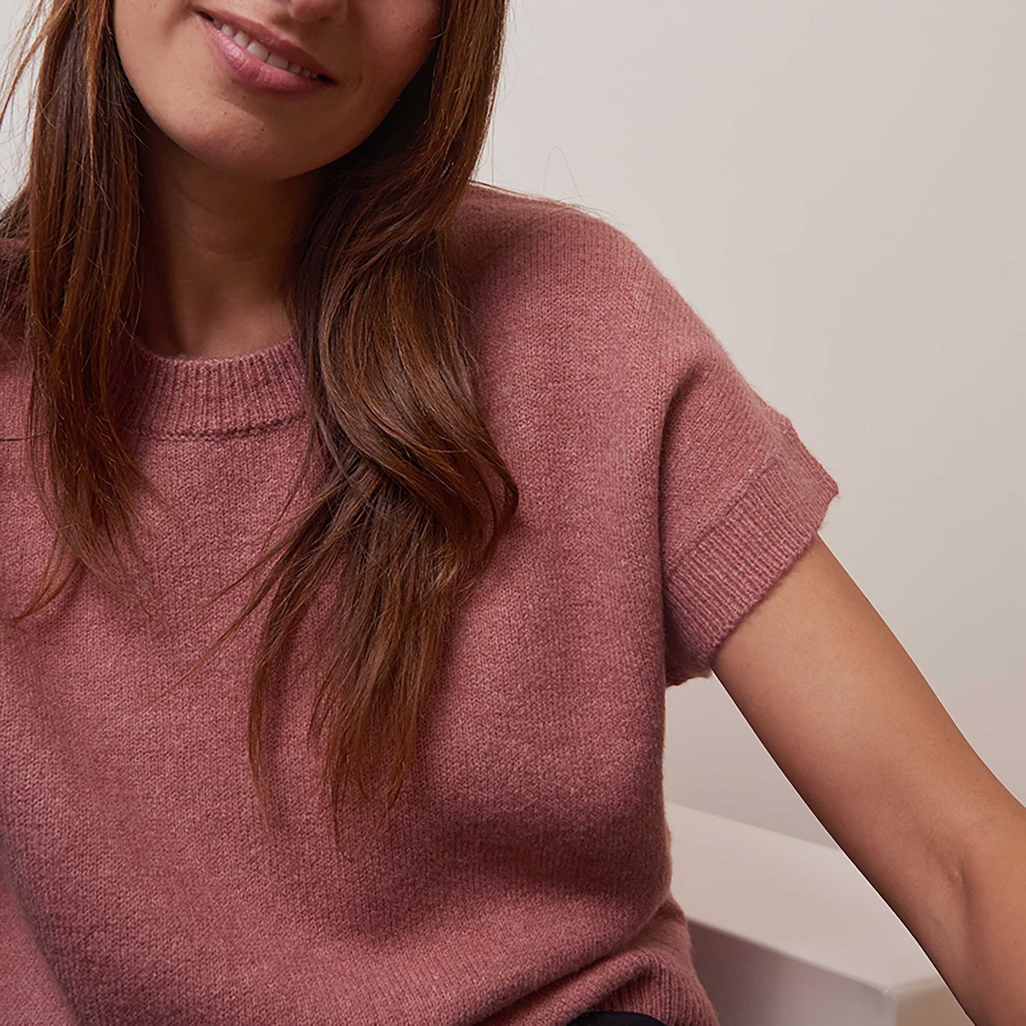 Pull Femme rose