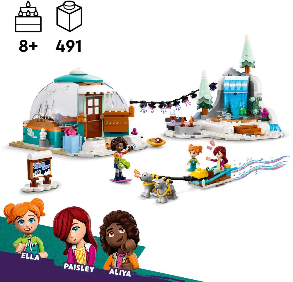 LEGO®FRIENDS 41760 - LES VACANCES EN IGLOO