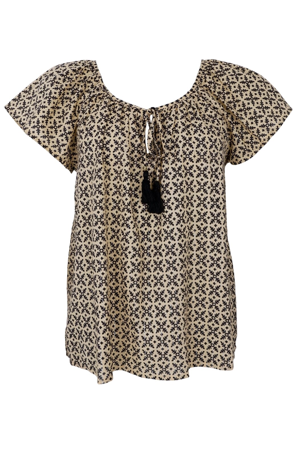 Black Colour Bcmira Blouse summer flake