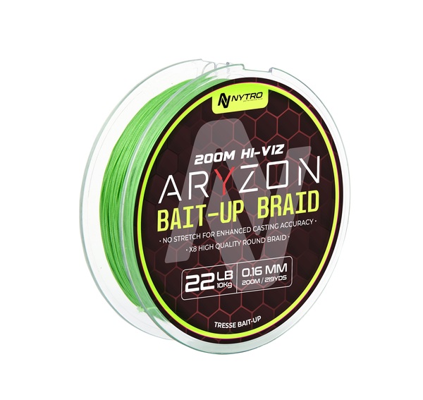 Tresse Feeder Nytro Aryzon Hiviz Bait-Up 0.16mm/10kg (200m)