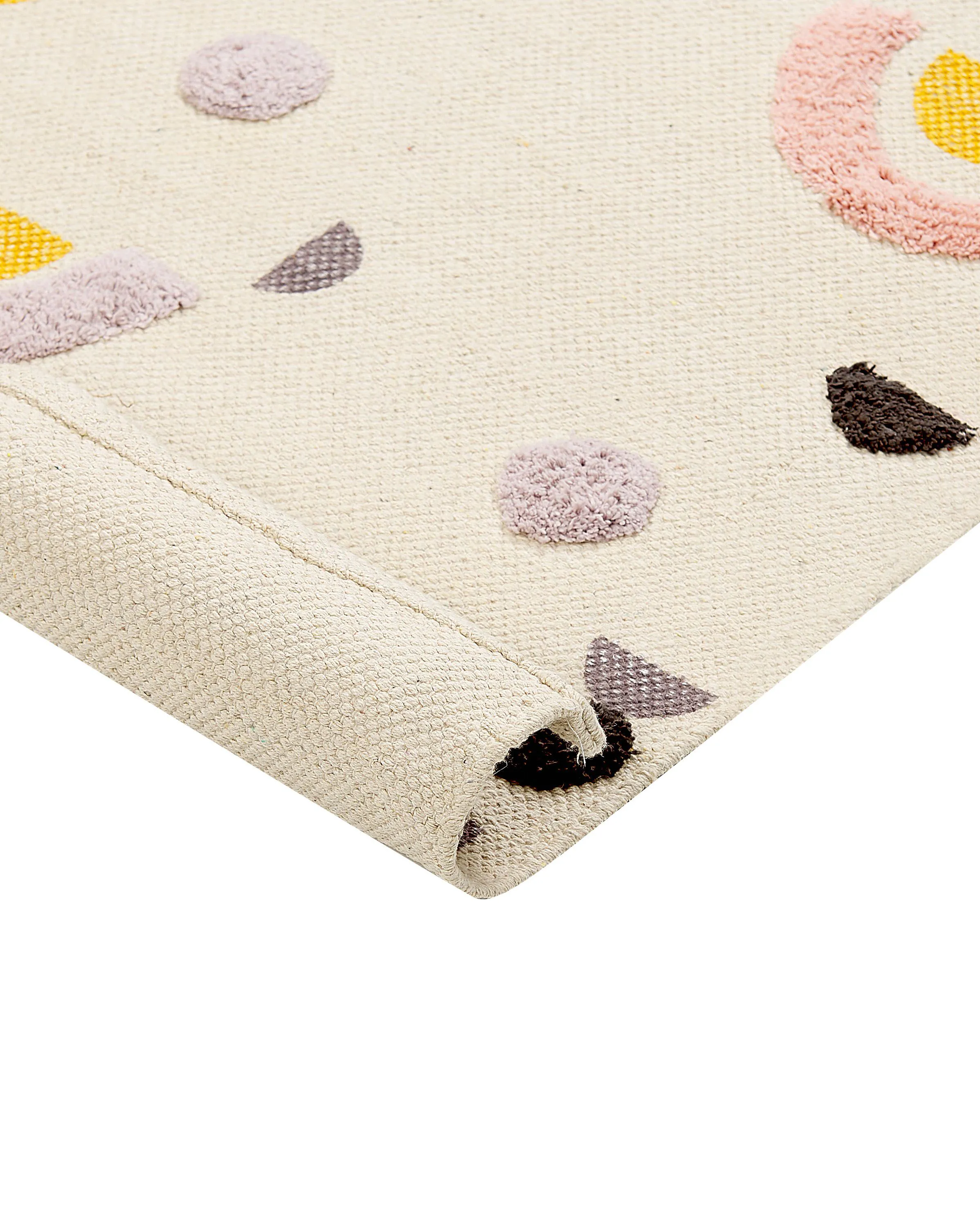 Kindervloerkleed CURUP Meerkleurig 80 x 150 cm Katoen
