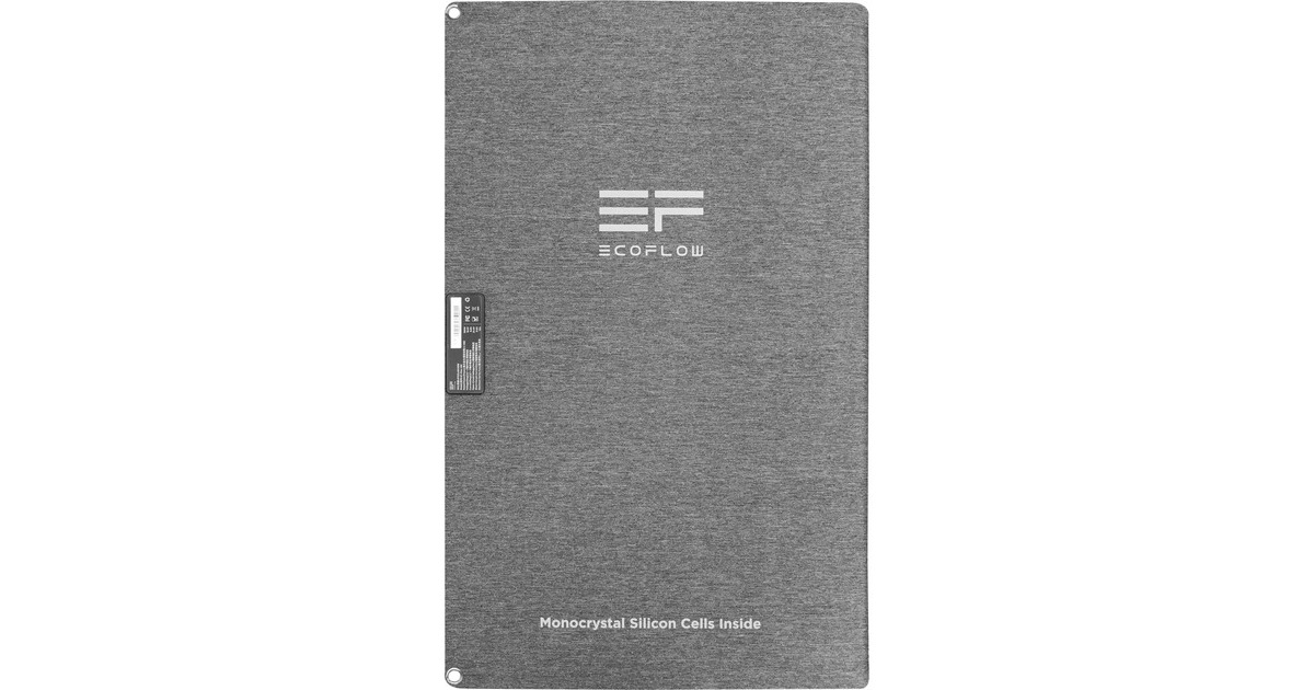 EcoFlow160W zonnepaneel  (Zwart)