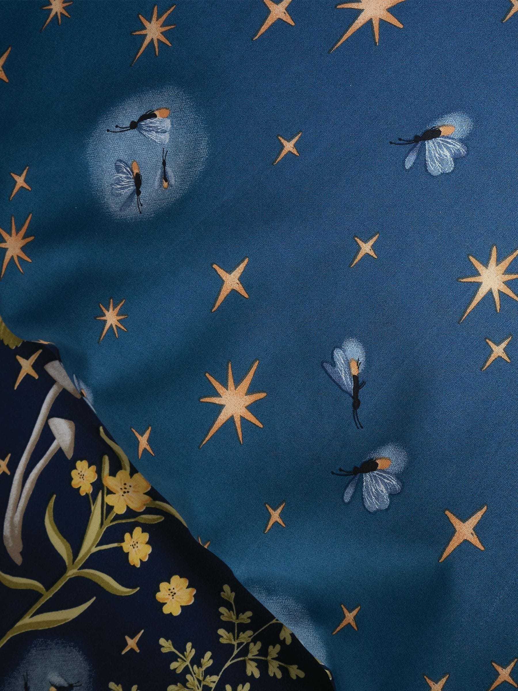 Catherine Lansfield Enchanted Twilight dekbedovertrek met dierenprint en kussensloop