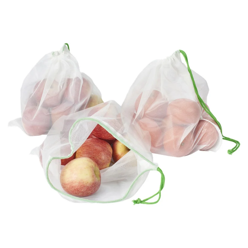 Nettingpose til frukt 3-pk