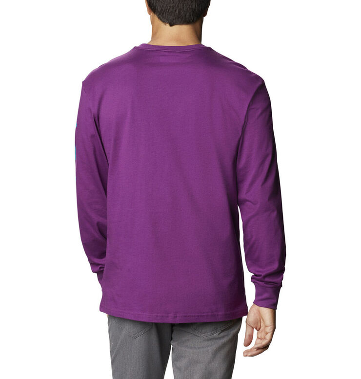 Columbia North Cascades Langaermet T Shirt Lilla