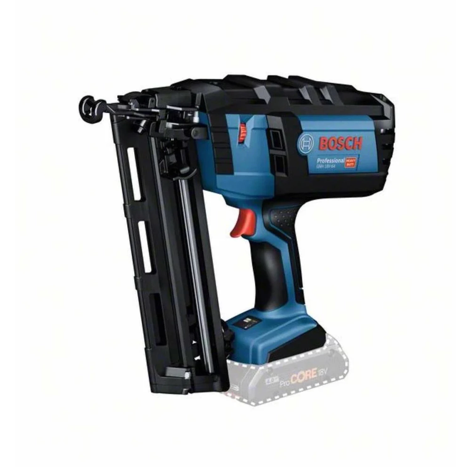 Bosch GNH 18V-64 18V Li-ion Accu tacker set (2x 4.0Ah) in L-Boxx