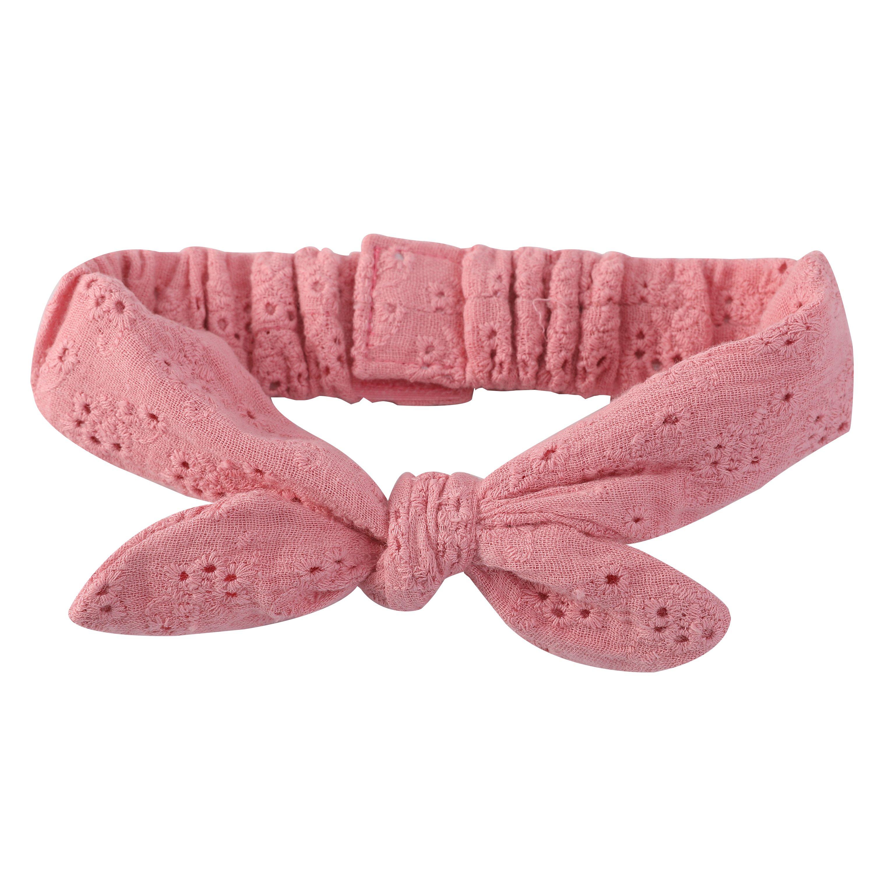 Hello World Studio Baby Girl Broderie Body and Headband