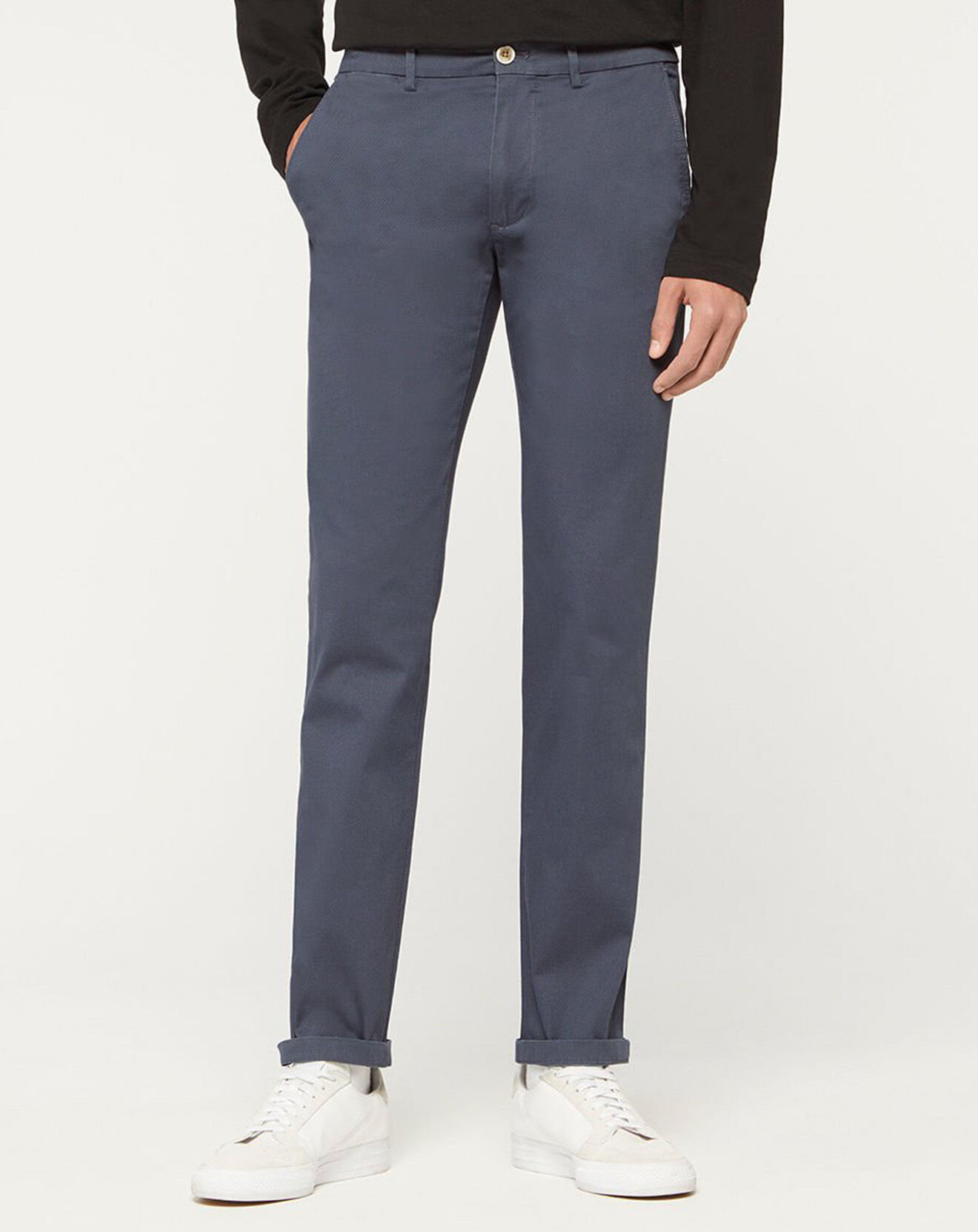Tommy Hilfiger Pantalon ajusté Bleecker bleu vintage