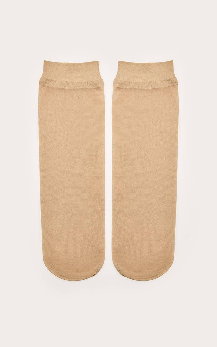 Nude Chaussettes Courtes En Résille