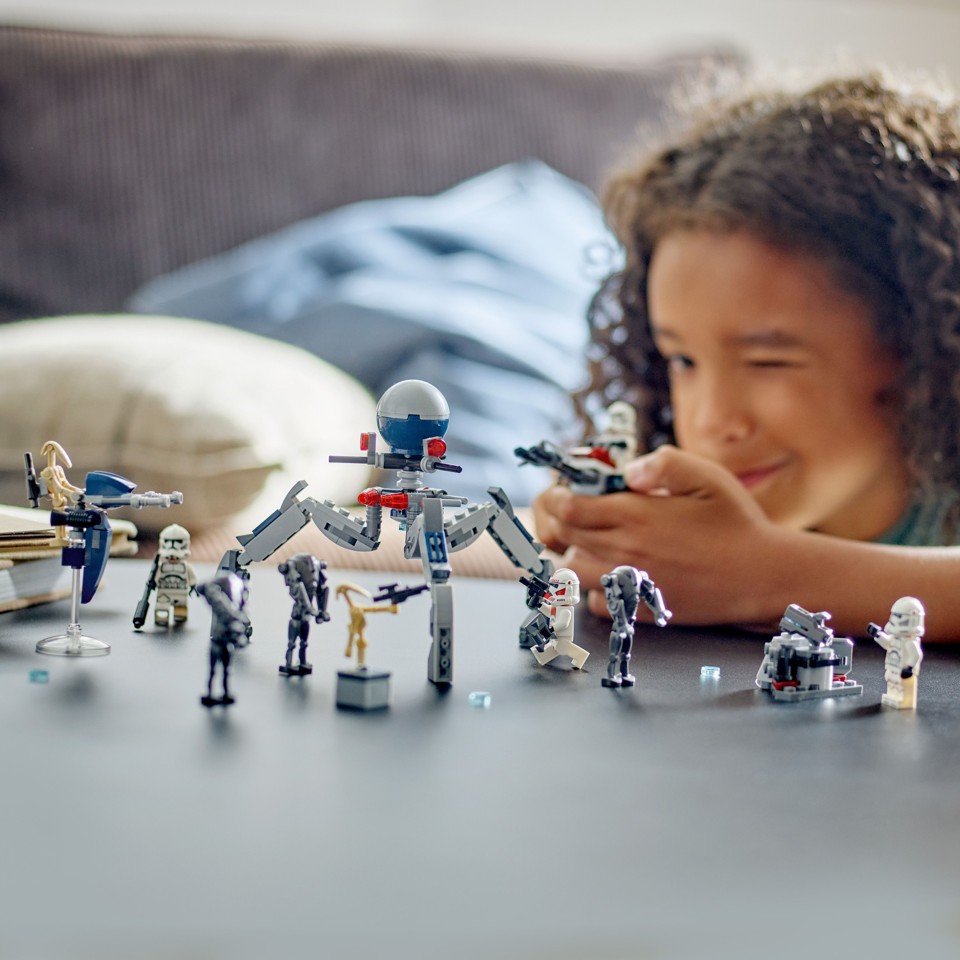LEGO Star Wars - Battle Pack med klonsoldater og kampdroider (75372)