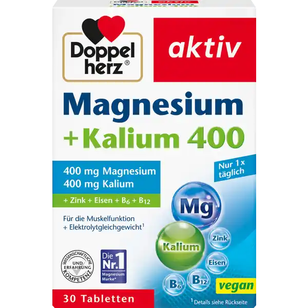 Magnesium 400 + Kalium Tabletten