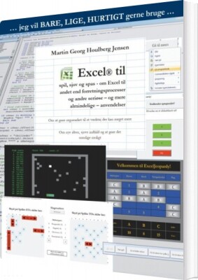 Excel Til Spil, Sjov Og Spas - Martin Georg Houlberg Jensen - Bog