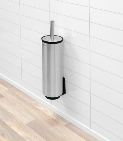 Toiletborstel met houder, Profile - Matt Steel