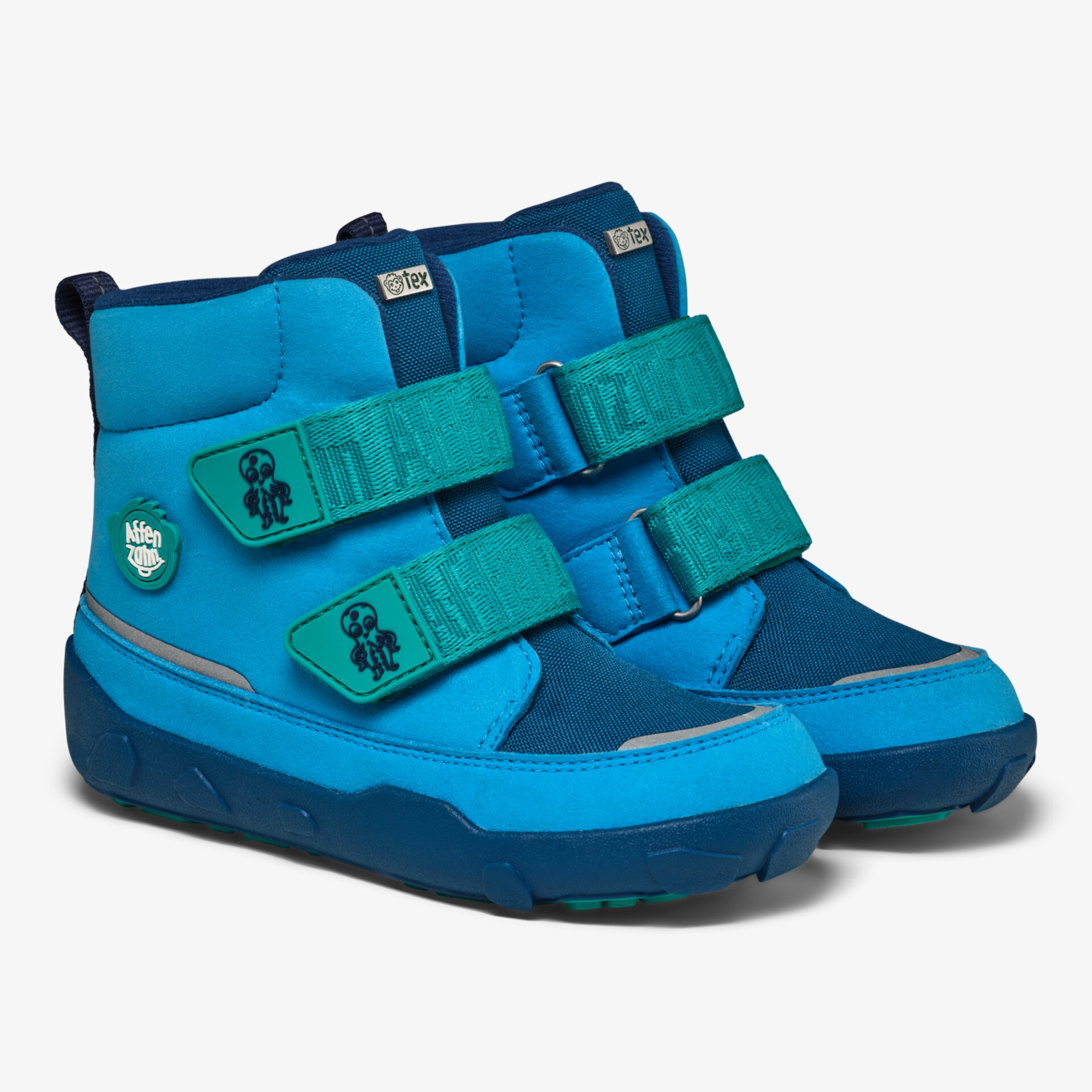 Affenzahn Kinder Klettstiefel blau - Jetzt bei reno.de kaufen!