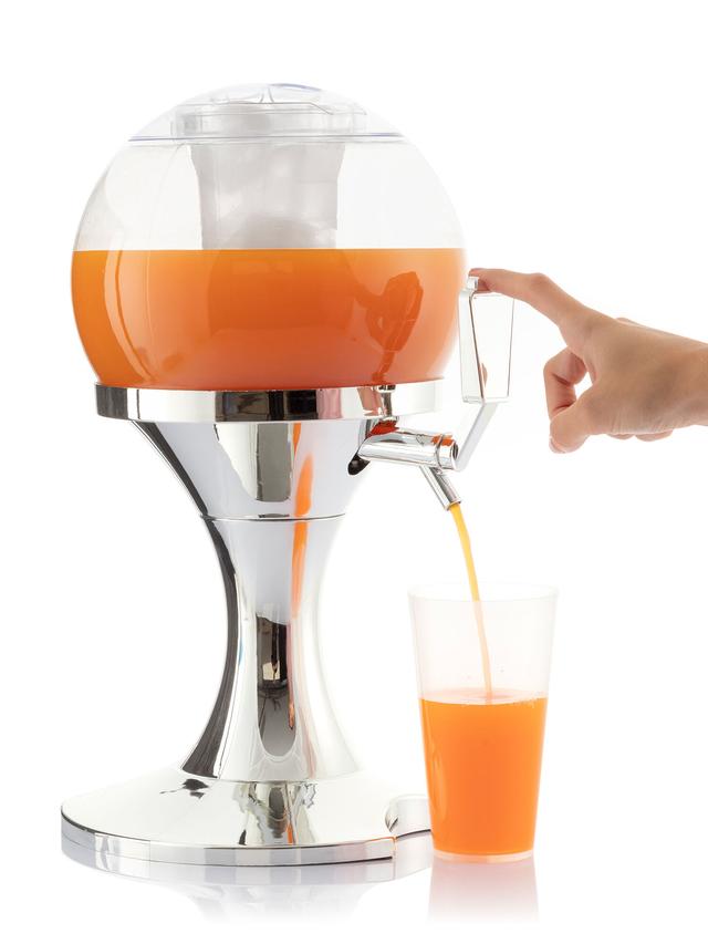 Getränkespender 3,5 L mit Kühlfach & Zapfhahn