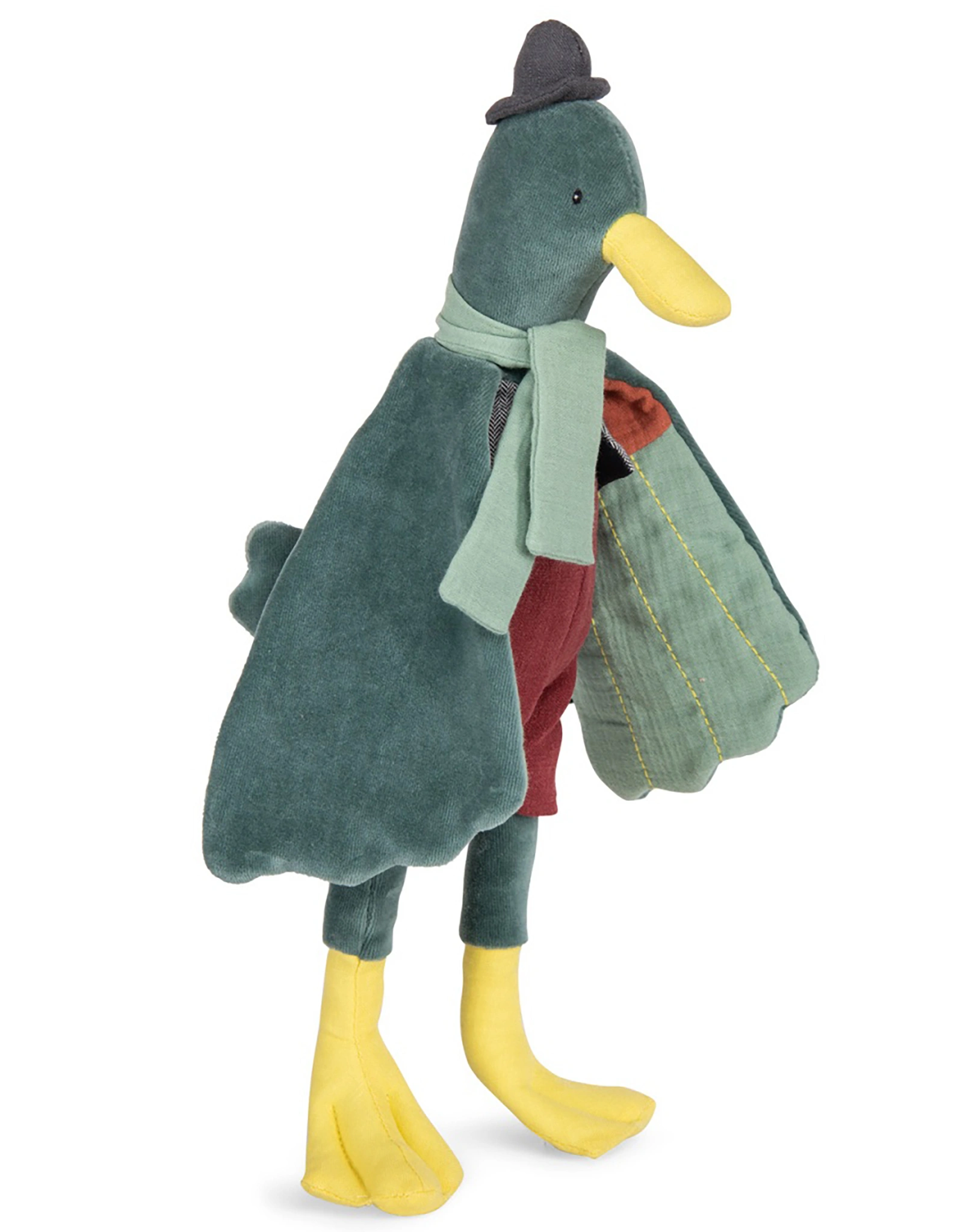Plüschtier ENTE SIMONET (44cm) in grün