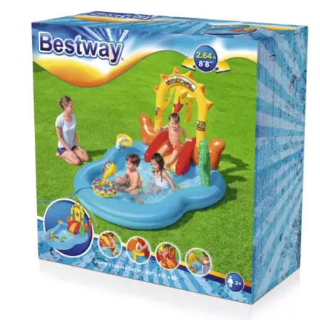 Bestway® Wasserspielcenter Wild West 264 x 188 x 140 cm