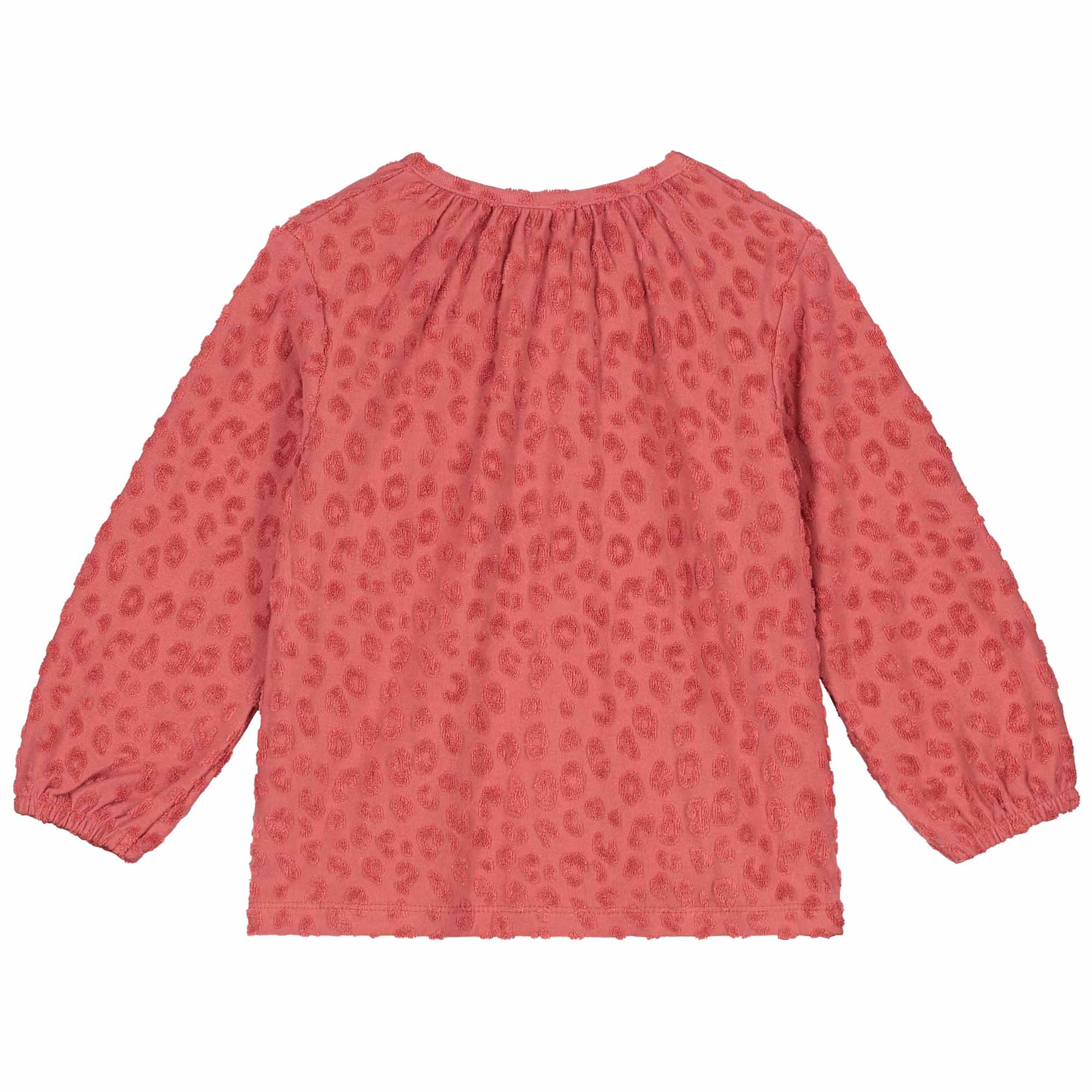 Prénatal peuter blouse lange mouwen all over print rood