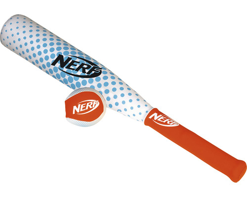 Neopreen honkbalset NERF bestaande uit knuppel en softbal