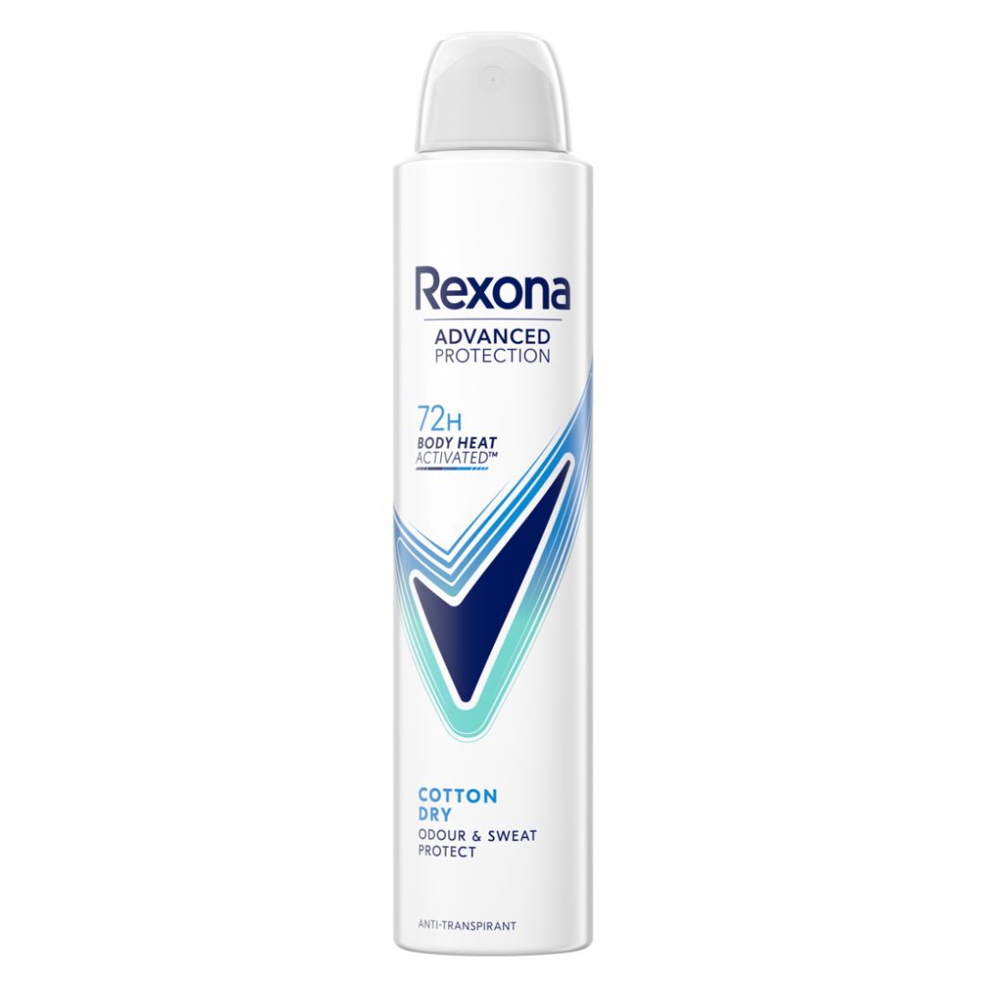 REXONA  Desodorizante Spray Cotton 72h - 200ml