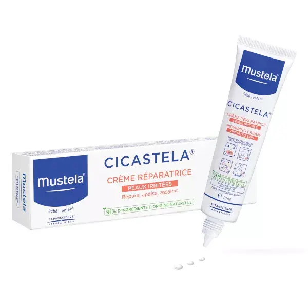 Mustela Soin Spécifique Cicastela Crème Réparatrice 40ml