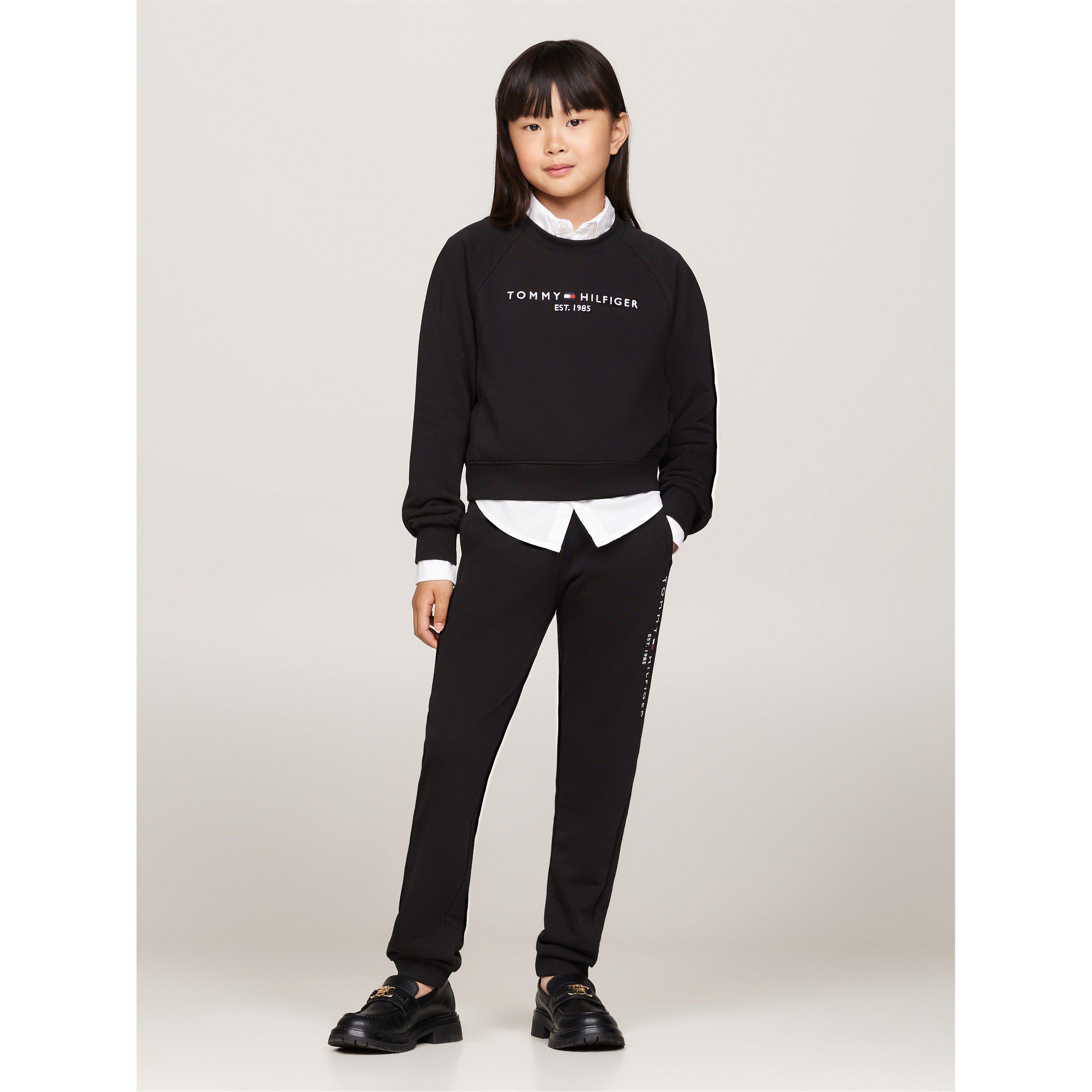 Tommy Hilfiger long-sleeved jumper and jogging bottom Set Junior