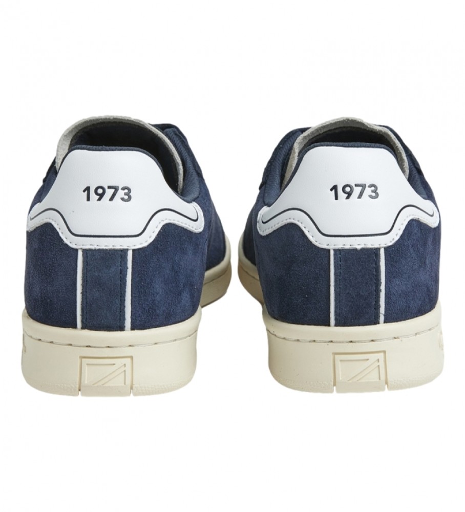 Tênis Pepe Jeans Player Bevis M em couro azul-marinho
