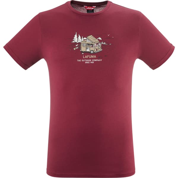 T-shirt randonnée LAFUMA ADVENTURE TEE M POMEGRANATE