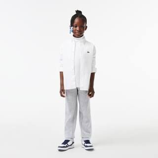 Chemise enfant Lacoste avec poches contrastées sur le devant T-Shirts & Chemises - Blanc - Lacoste - Enfant