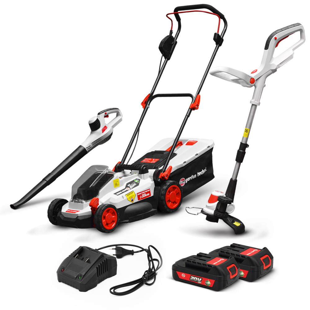 Kit 3 machines rechargeables 20v max + 2 batteries