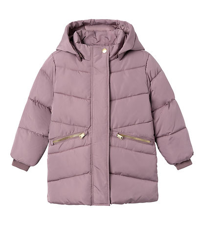 Name It Steppjacke - Lang - NmfMemo - Grape Shake