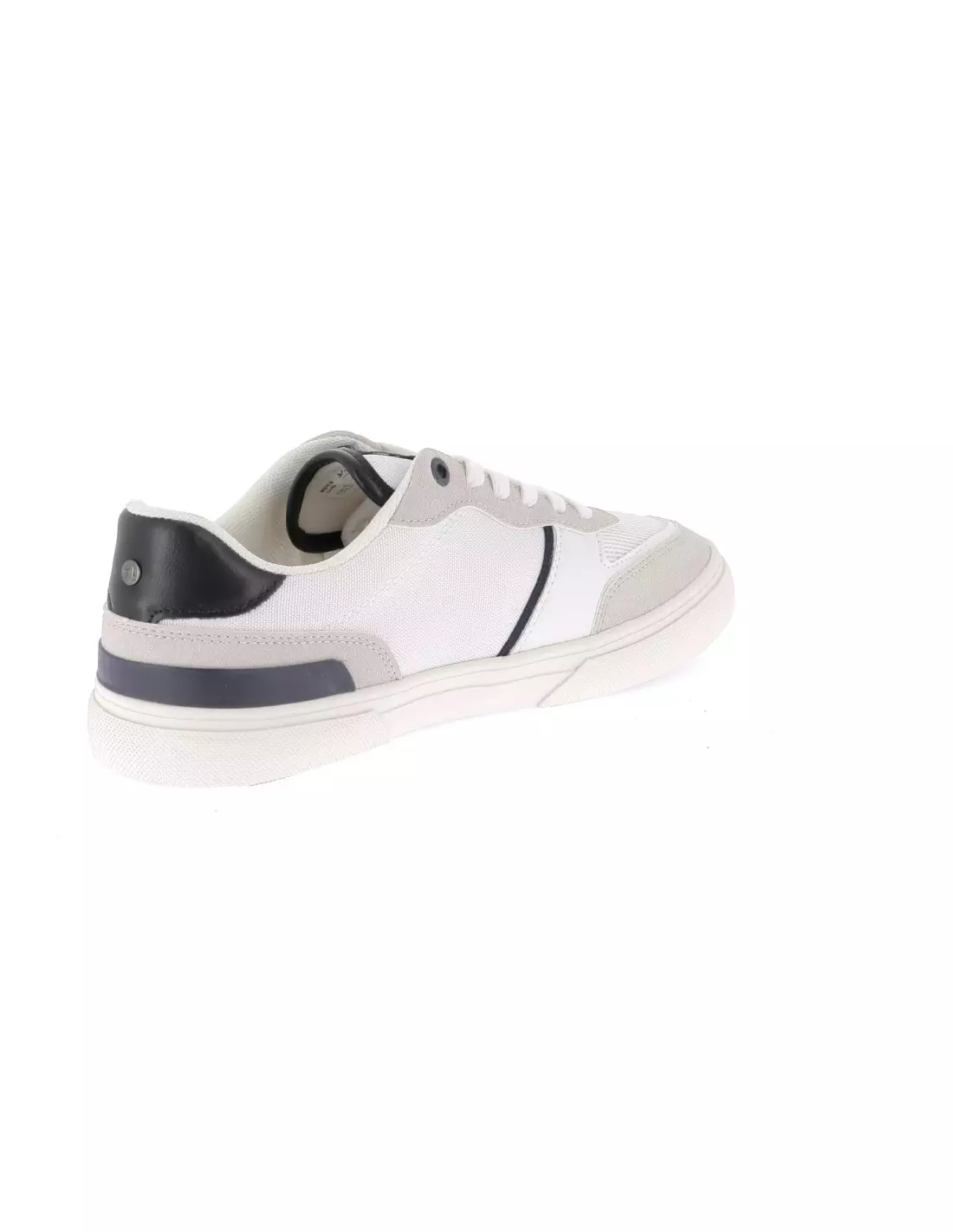 REDSKINS OPTIC - Baskets ECRU+MARINE