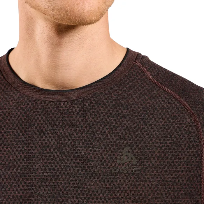 Odlo Essential Seamless Crew Longsleeve Shirt Heren