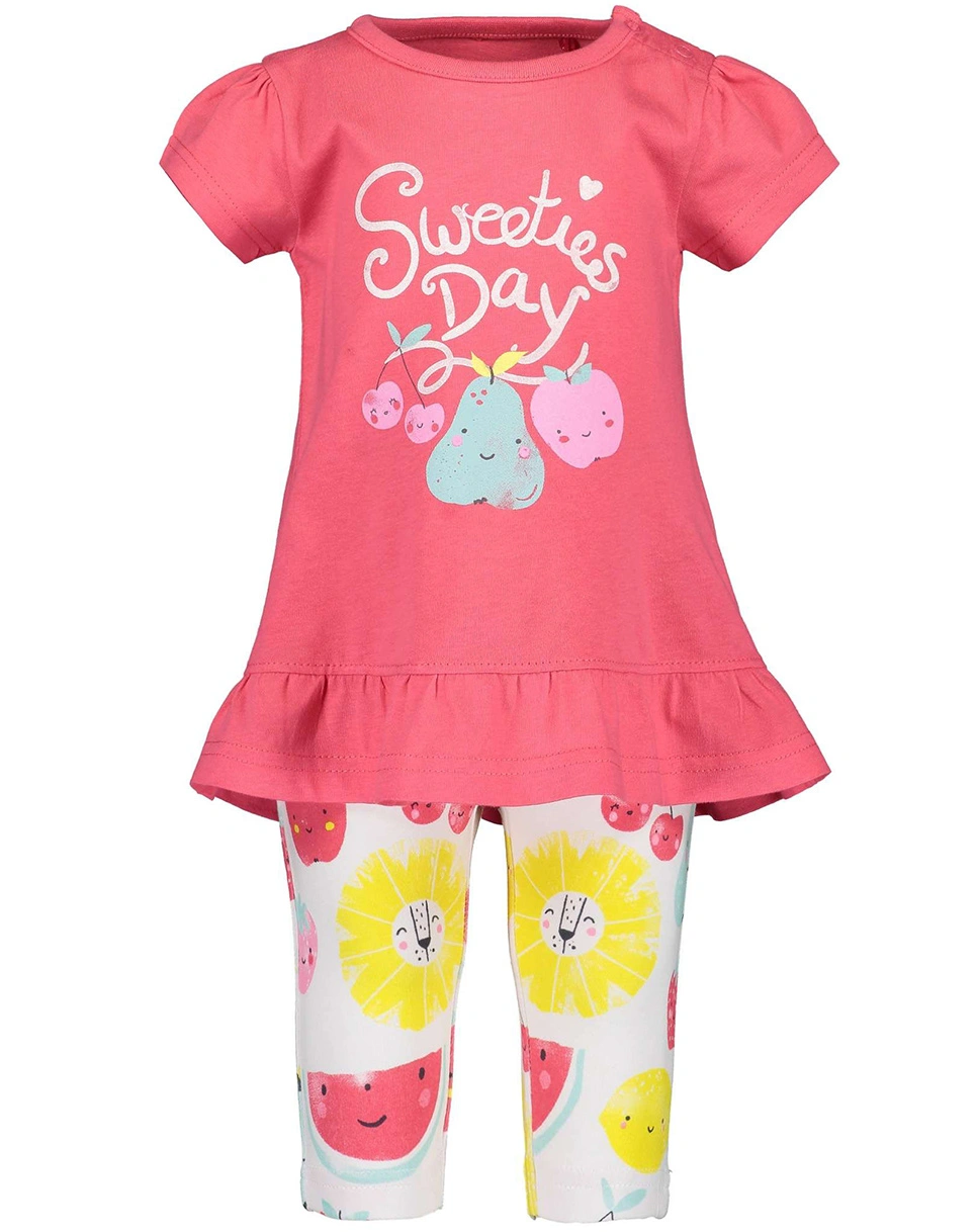 Tunika SWEETIES DAY 2-teilig in pink