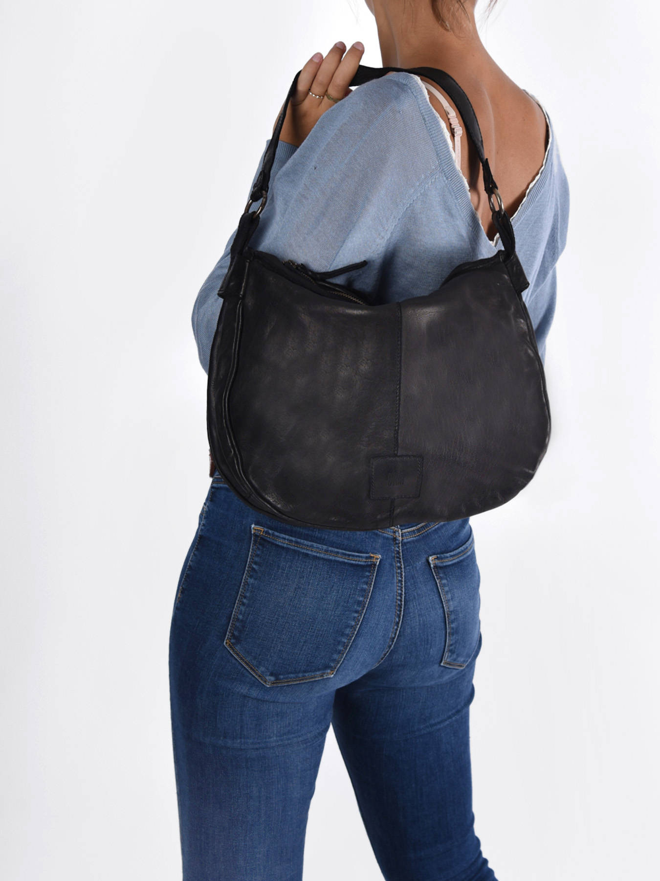 Sac bandoulire Heritage cuir BIBA