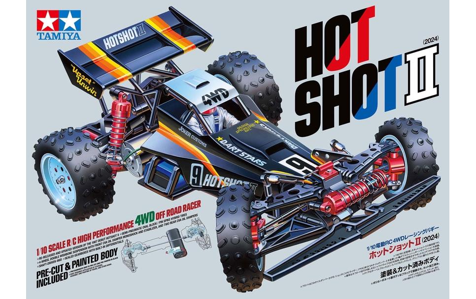 Buggy HotShot II (2024) 4WD Bausatz, 1:10<br>4wd Off-Road Buggy Modell