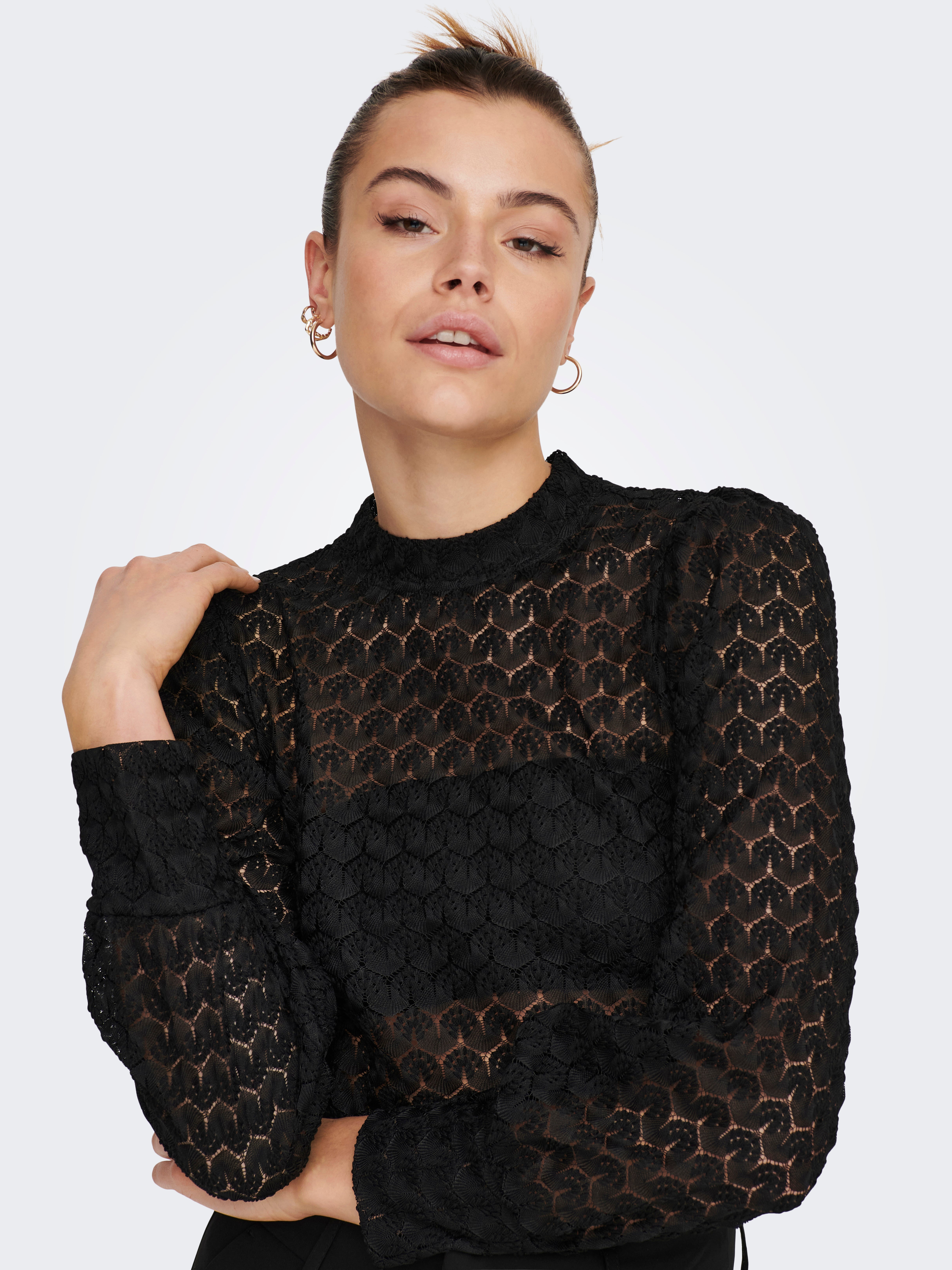 JDYAVERY Top Black