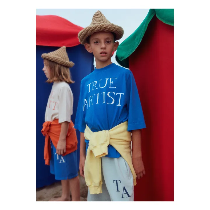 True Artist Short n°01 Molleton | Bleu Clair