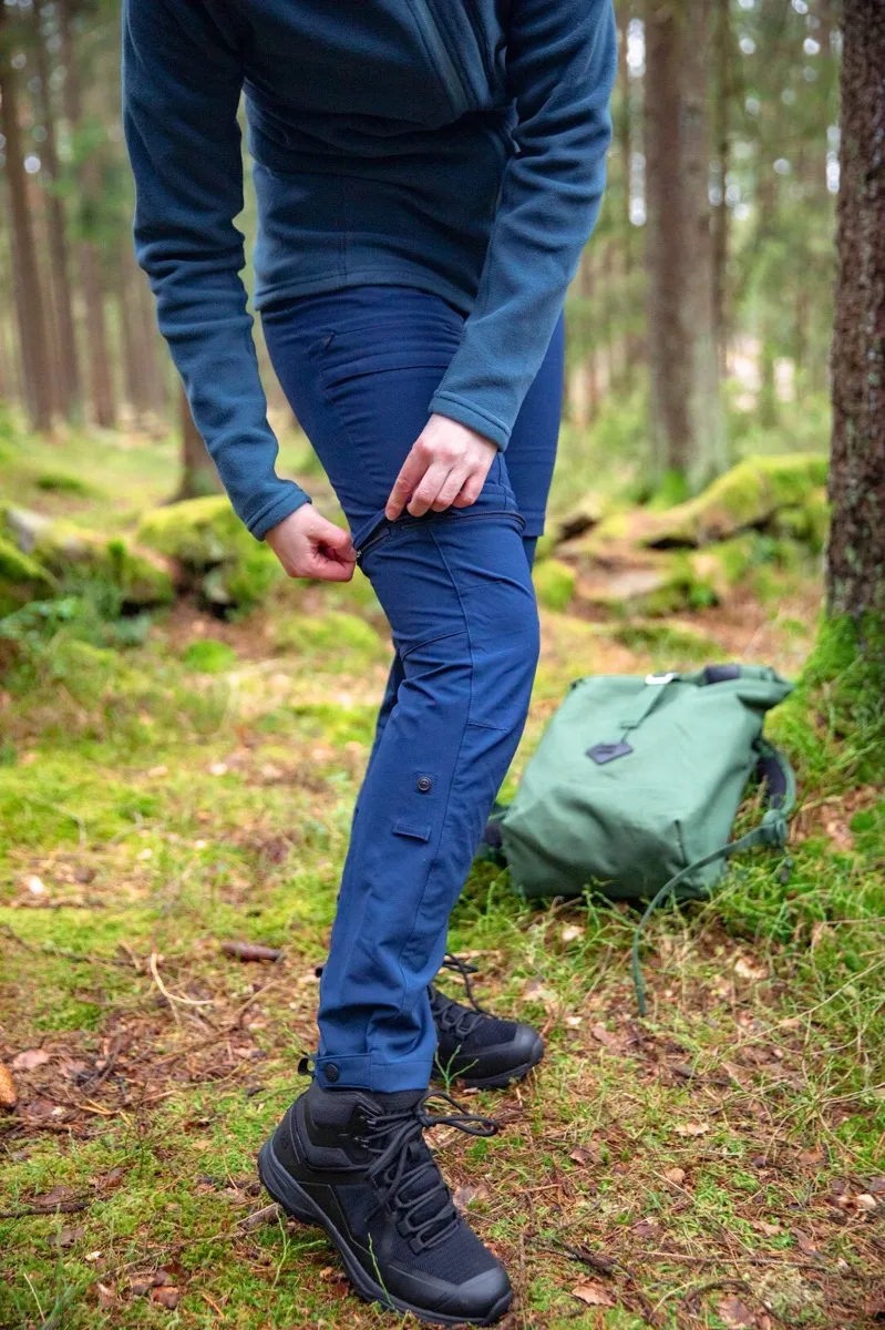 Urberg Women's Brodalen Zip-Off Hiking Pants Willow Gray