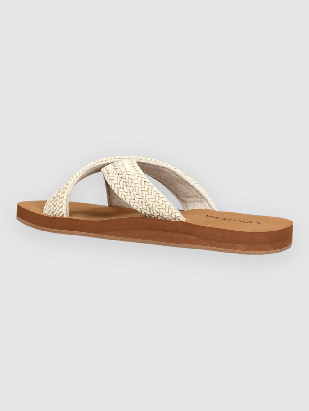 Volcom Double Cross Sandals cream