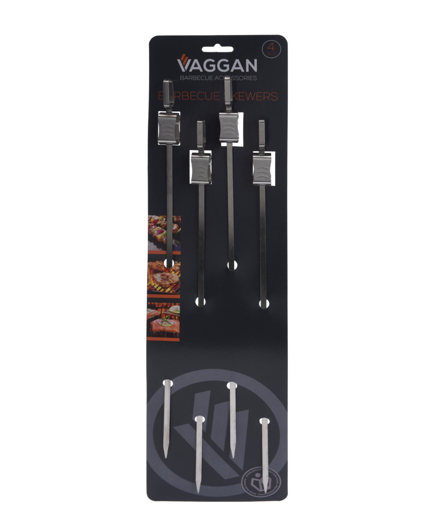 Grillspiesse Edelstahl 4er Set