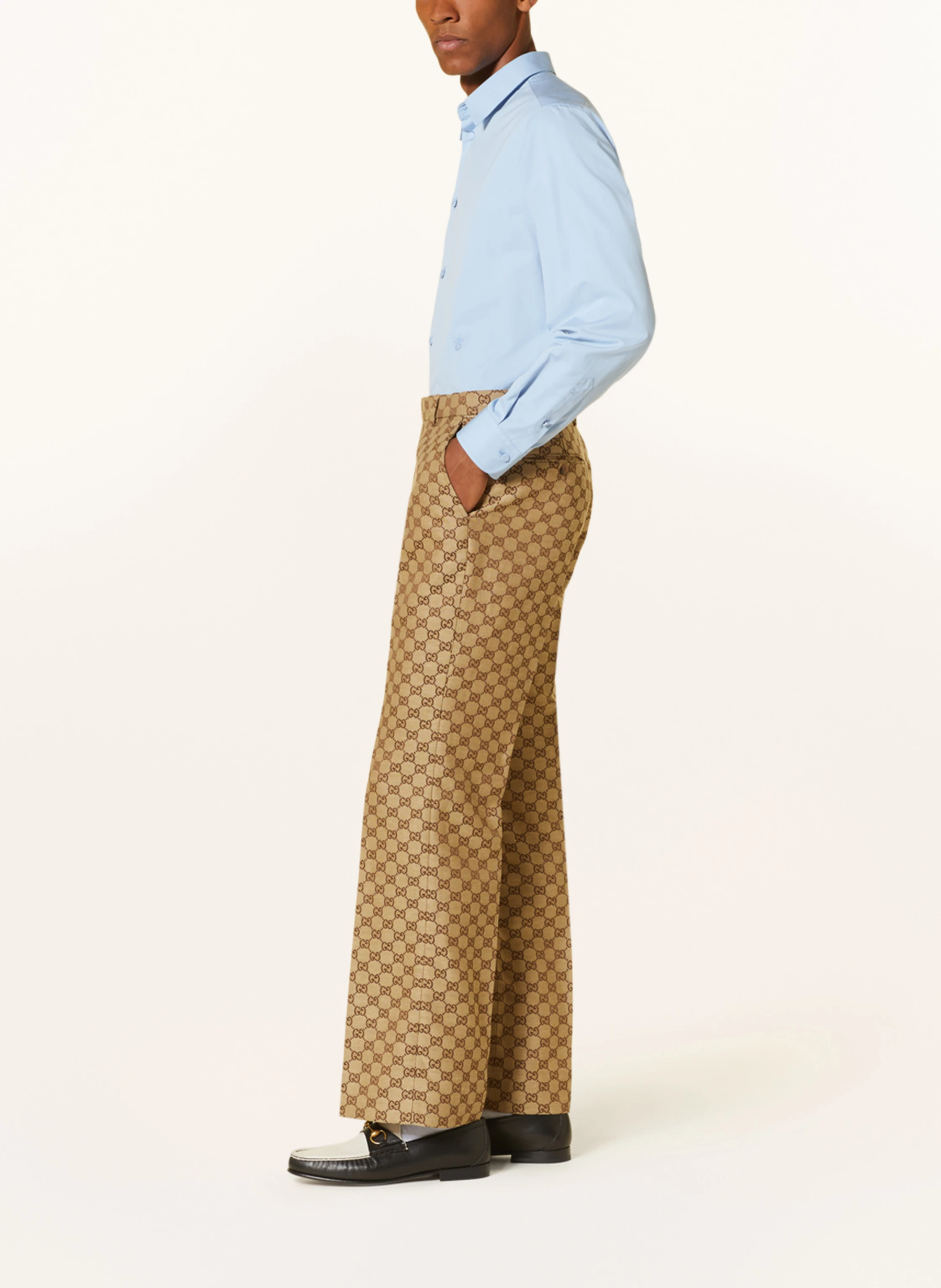 GUCCI Hose Regular Fit mit Leinen