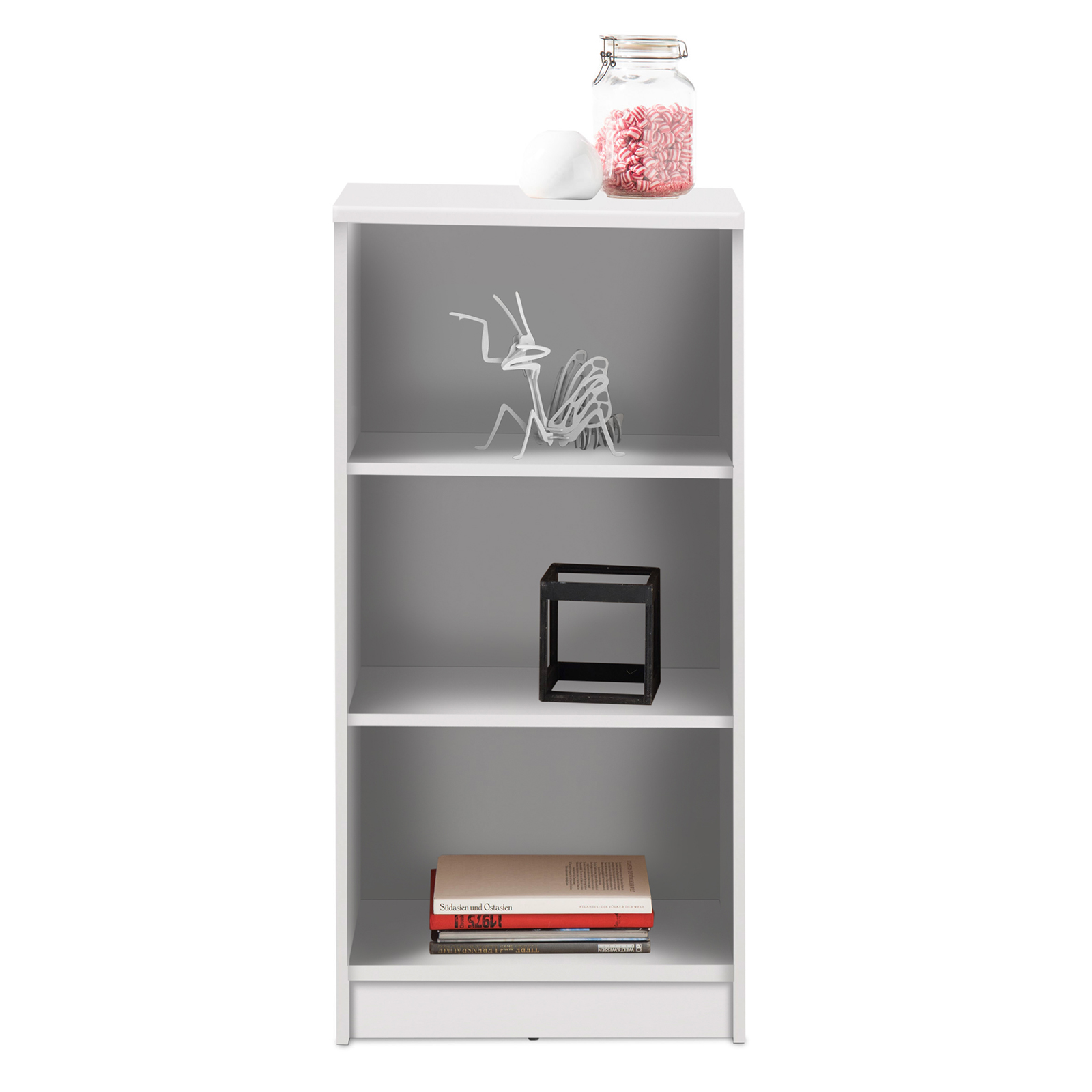 Regal - weiß - 54 cm breit