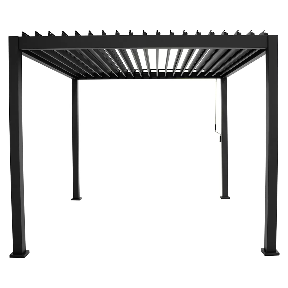 Pavillon Deluxe 300 x 300 cm anthrazit Anthrazit